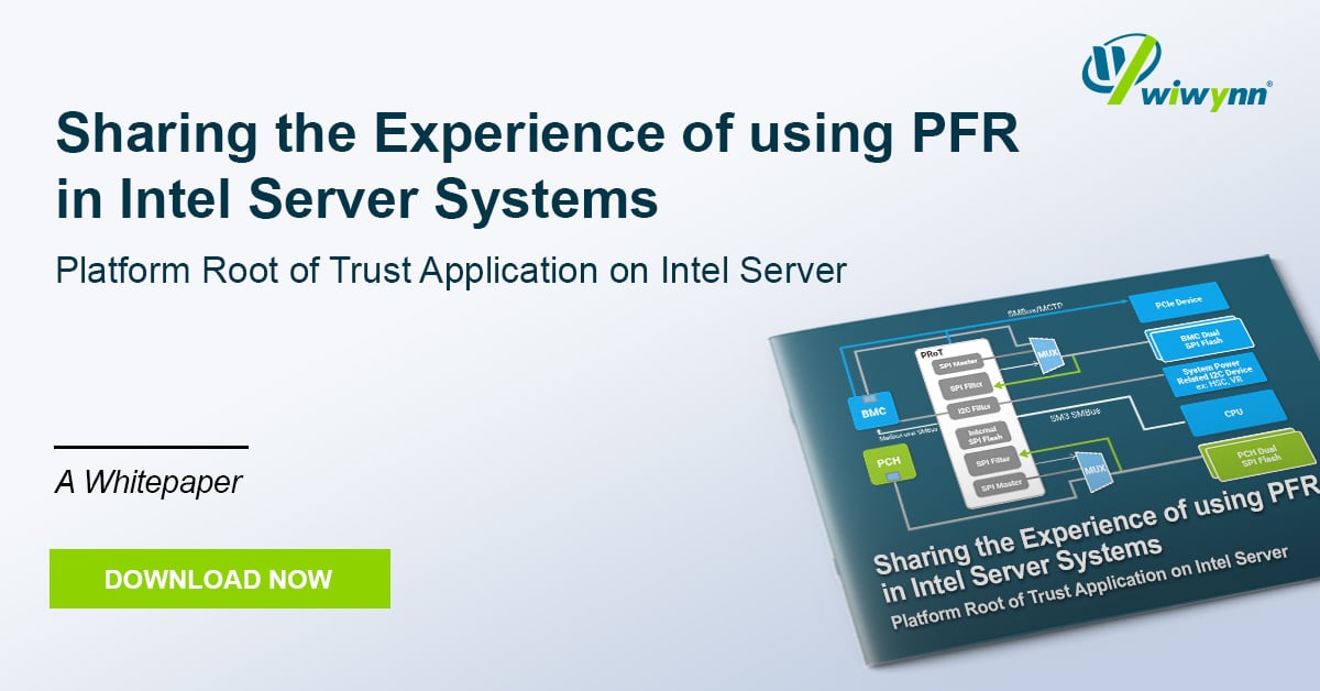 White Paper: Platform Root of Trust Application on Intel Server