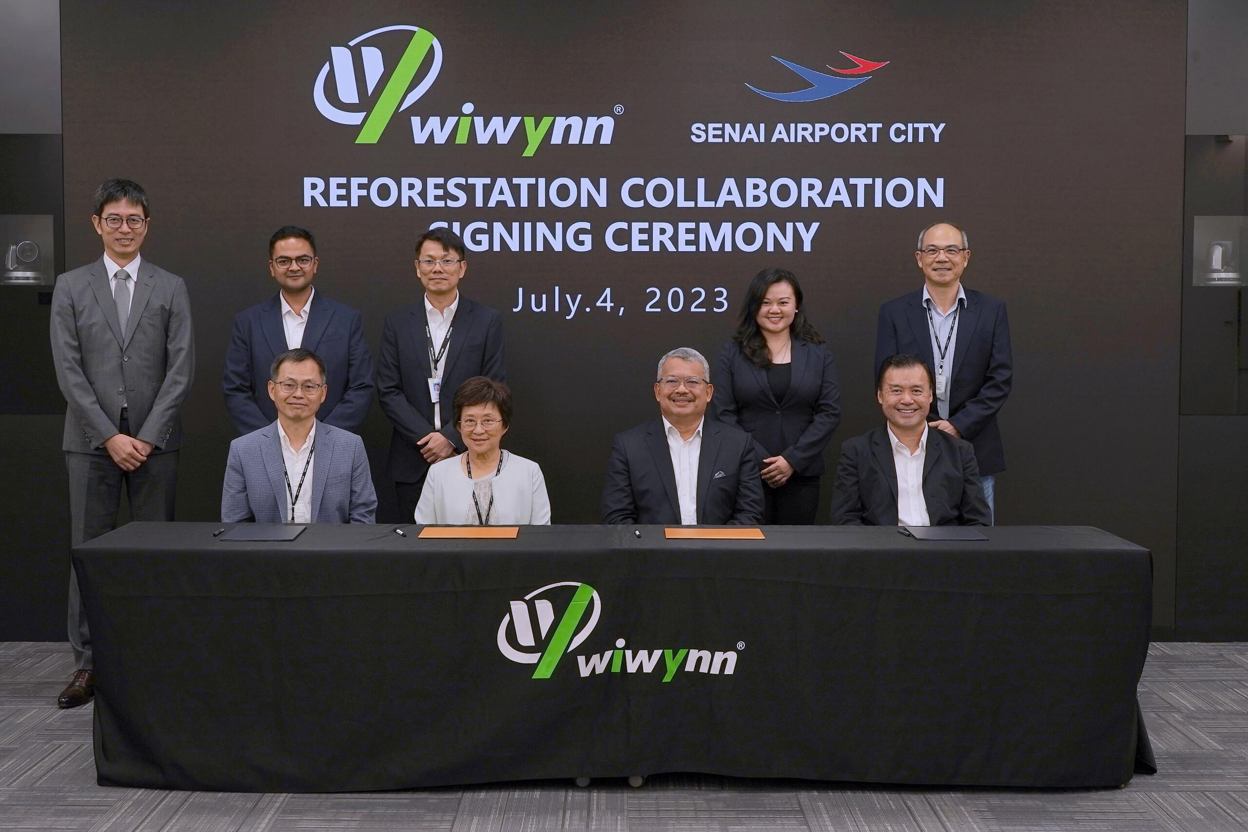 Wiwynn Collaborates with Senai Airport City in Malaysia to Promote Green Industrial Parks and Practice Natural Carbon Reduction for Environmental Sustainability